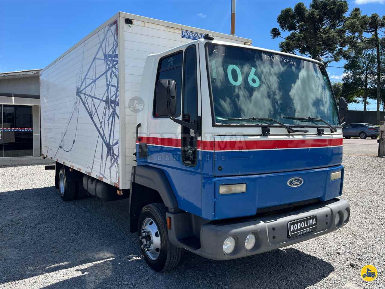 CAMINHAO FORD CARGO 815 Baú Furgão Toco 4x2 Rodolima Caminhões CURITIBA PARANÁ PR